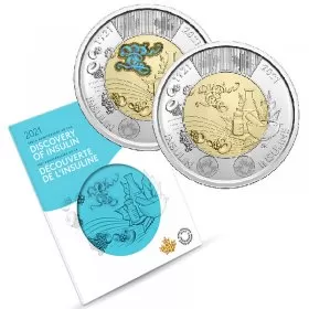 2021 (1921-) Canadian 7-Coin Discovery of Insulin 100th Anniv Commemorative Collector Keepsake Set