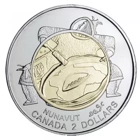 1999 Canadian $2 Nunavut Commemorative Toonie Coin (Brilliant Uncirculated)