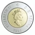 1999 Canadian $2 Polar Bear Toonie Proof-like (PL) Coin