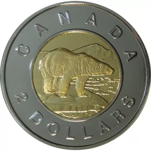 2003-W Canadian $2 Polar Bear Toonie Proof-like (PL) Coin