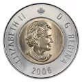 2006 Canadian $2 Polar Bear Toonie Coin (Brilliant Uncirculated)