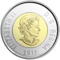 2017 Canadian $2 Polar Bear Toonie Classic Special Wrap Coin Roll