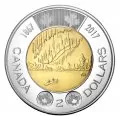 2017 (1867-) Canadian $2 Dance Of The Spirits Toonie Coin (Brilliant Uncirculated)