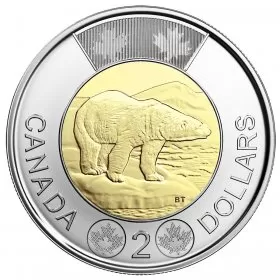 2018 Canadian $2 Polar Bear Toonie Coin (Brilliant Uncirculated)