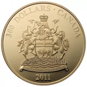 2011 Canada $300 Provincial Coat of Arms/Manitoba 14-karat Gold Coin