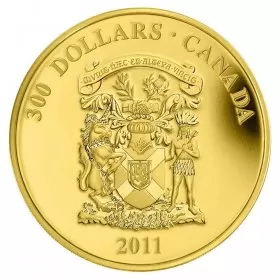 2011 Canada $300 Provincial Coat of Arms/Nova Scotia 14-karat Gold Coin