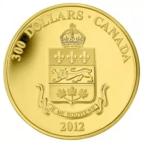 2012 Canada $300 Provincial Coat of Arms/Quebec 14-karat Gold Coin