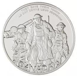 2006 Canadian $30 National War Memorial Proof Sterling Silver Coin 
