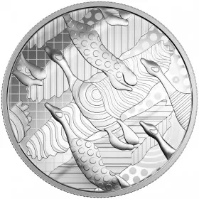 2016 Canadian $30 Pop Art: Celebrating the Canada Goose - 2 oz Fine Silver Coin