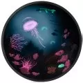 2016 Canadian $30 Illuminated Coral Reef - 2 oz Fine Silver Coin (Glow-in-the-Dark)