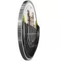 2018 (1908-) Canadian $30 Gates: Royal Canadian Mint 110th Anniv 2 oz Fine Silver Convex Coloured Coin