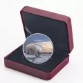 2018 Canadian $30 Arctic Animals and Northern Lights: Polar Bear - 2 oz Fine Silver Coin (Glow-in-the-Dark)