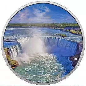 2018 Canadian $30 Fireworks at the Falls - 2 oz Fine Silver Coin (Glow-In-The-Dark)