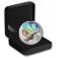 2019 Canadian $30 Majestic Birds in Motion: Great Horned Owl - 2 oz Fine Silver Hologram Coin