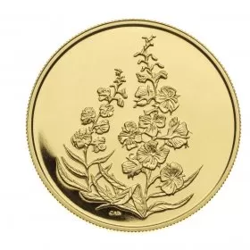 2004 Canada $350 The Fireweed/Yukon Territory 99999 Pure Gold Coin-coin in capsule only, no COA