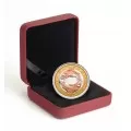 2010 Canadian $3 Return of the Tyee Proof Gold-plated Silver Coin
