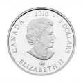 2010 Canadian $3 Return of the Tyee Proof Gold-plated Silver Coin