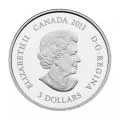 2012 Canadian Fine Silver $3 Coin - Birthstone Collection: February, Amethyst