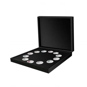 2012 Canadian $3 Birthstone Collection 12-Coin Fine Silver Set