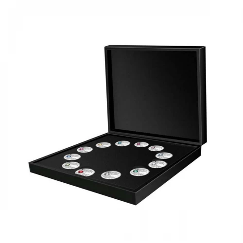 2012 Canadian $3 Birthstone Collection 12-Coin Fine Silver Set