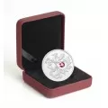 2013 Canadian $3 Hummingbird & Morning Glory Swarovski™ Crystal & Silver Coin