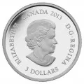 2013 Canadian $3 Life in the North Proof Silver Coin -coin in capsule only