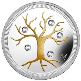 2014 Canadian $3 Jewel of Life - Fine Silver Coin