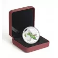 2014 Canadian $3 Animal Architects: Caterpillar and Chrysalis - 1/4 oz Fine Silver Coin
