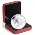 2014 Canadian $3 Animal Architects: Spider Web - 1/4 oz Fine Silver Coin