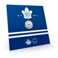 2017 (1917-) Canadian $3 Toronto Maple Leafs® Anniversary Logo Coloured Silver Coin