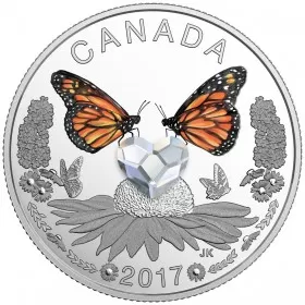 2017 Canadian $3 Celebration of Love - Fine Silver Coin