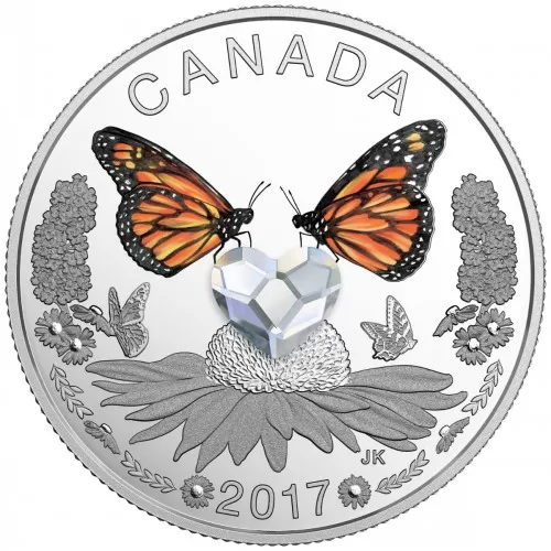 2017 Canadian $3 Celebration of Love - Fine Silver Coin