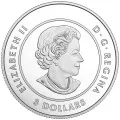 2017 Canadian $3 Celebration of Love - Fine Silver Coin
