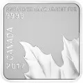 2017 Canadian $3 Maple Leaf Quartet - Fine Silver 4-Coin Set - tarnished coins