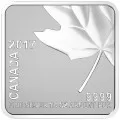 2017 Canadian $3 Maple Leaf Quartet - Fine Silver 4-Coin Set - tarnished coins