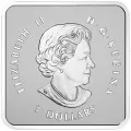 2017 Canadian $3 Maple Leaf Quartet - Fine Silver 4-Coin Set - tarnished coins