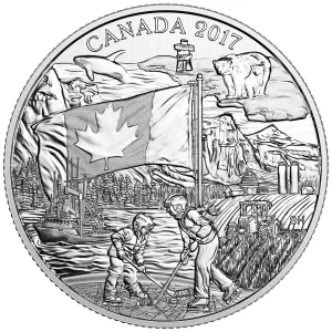 2017 Canadian $3 Spirit of Canada - Fine Silver Coin 2017 Canadian $3 Spirit of Canada - Fine Silver Coin