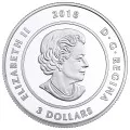 2018 Canadian $3 Thirteen Teachings From Grandmother Moon: Spirit Moon - Fine Silver Coin
