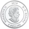 2018 Canadian $3 Thirteen Teachings From Grandmother Moon: Raspberry Moon - Fine Silver Coin