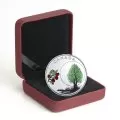 2018 Canadian $3 Thirteen Teachings From Grandmother Moon: Raspberry Moon - Fine Silver Coin