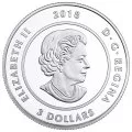 2018 Canadian $3 Thirteen Teachings From Grandmother Moon: Flower Moon - Fine Silver Coin