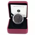 2008 Canadian $4 Fossilized Dinosaur: Triceratops Fine Silver Coin