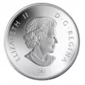 2010 Canadian $4 Fossilized Dinosaur: Raptor/Dromaeosaurus Fine Silver Coin 