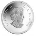 2011 Canadian $4 Welcome to the World, Baby Feet 1/2 oz Fine Silver Coin
