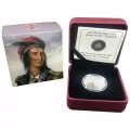 2012 Canadian $4 Heroes of 1812: Tecumseh Fine Silver Coin