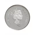 1996 Canadian 50-Cent Little Wild Ones: Cougar Kittens Proof Silver Coin
