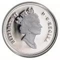 1999 Canadian 50-Cent Cats of Canada: Lynx Sterling Silver Coin