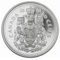 2004 Canadian 50-Cent Coat of Arms Sterling Silver 4-Coin Set