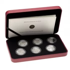 2005 (1945-) Canadian 50-Cent End of the Second World War 60th Anniv Sterling Silver 6-Coin Set