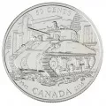 2005 (1945-) Canadian 50-Cent End of the Second World War 60th Anniv Sterling Silver 6-Coin Set